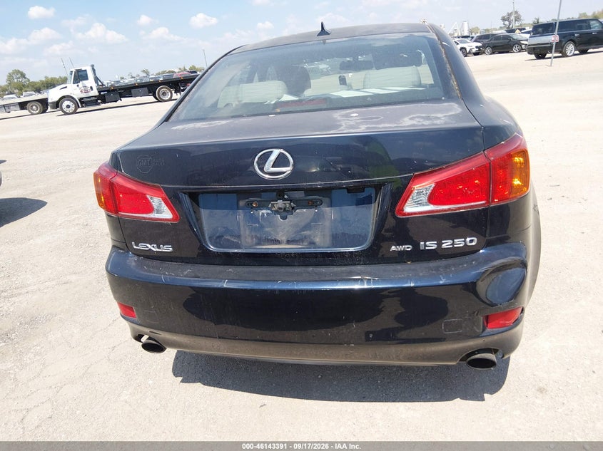 LEXUS IS 250 2009 VIN JTHCK262292029169