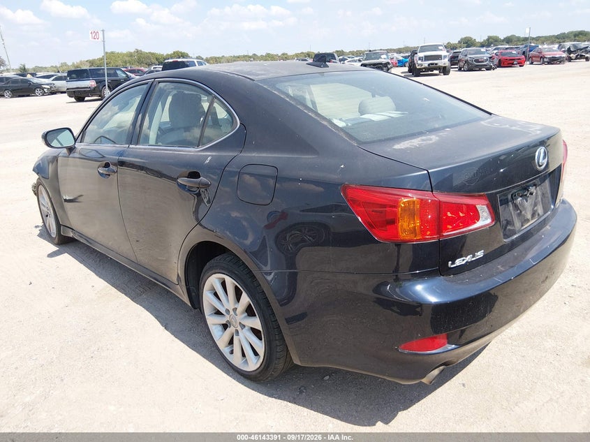 LEXUS IS 250 2009 VIN JTHCK262292029169