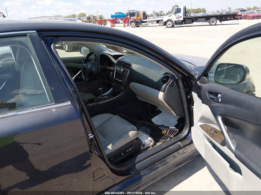 LEXUS IS 250 2009 VIN JTHCK262292029169