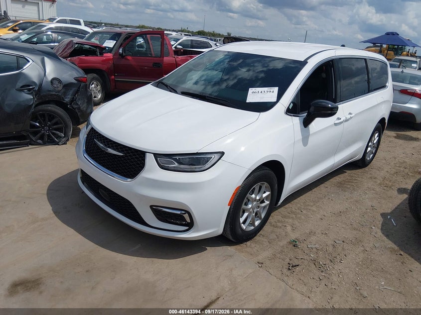 Vin: 2c4rc1bg3sr594770, lot: 46643151, chrysler pacifica select 20252