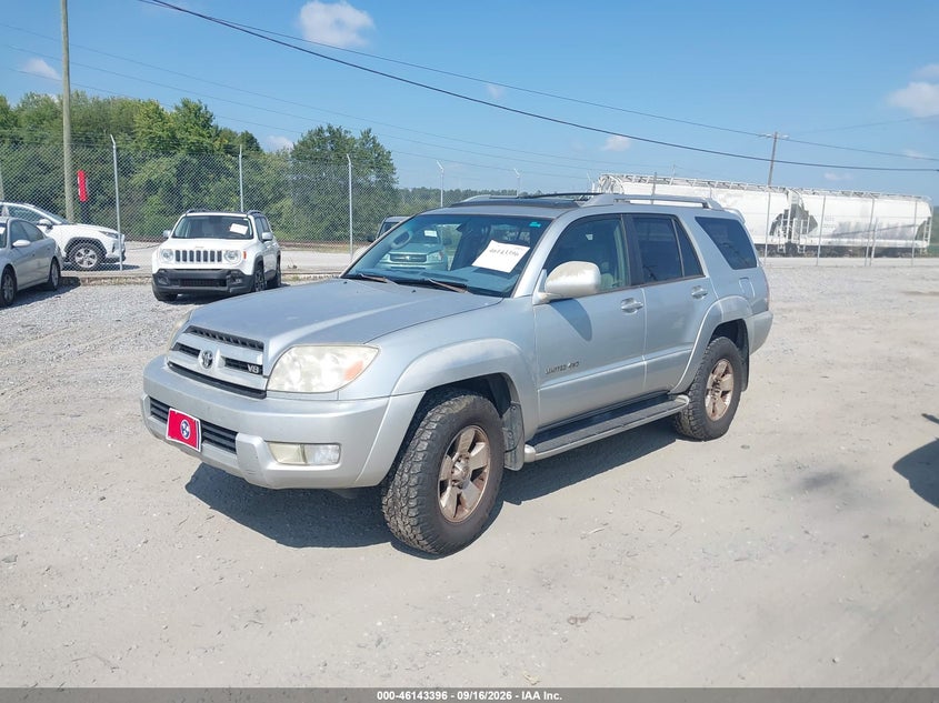 TOYOTA 4RUNNER 2003 VIN JTEBT17R730012706