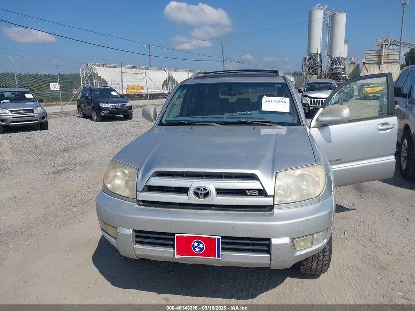 TOYOTA 4RUNNER 2003 VIN JTEBT17R730012706