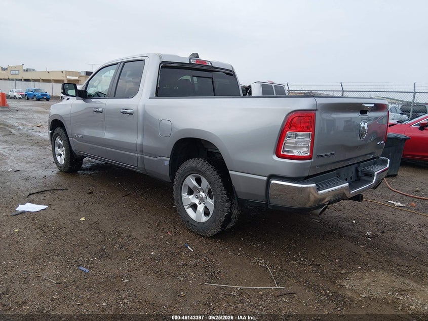 Vin: 1c6srfbt6kn772119, lot: 46643154, ram 1500 big horn/lone star  4x4 6'4 box 20193