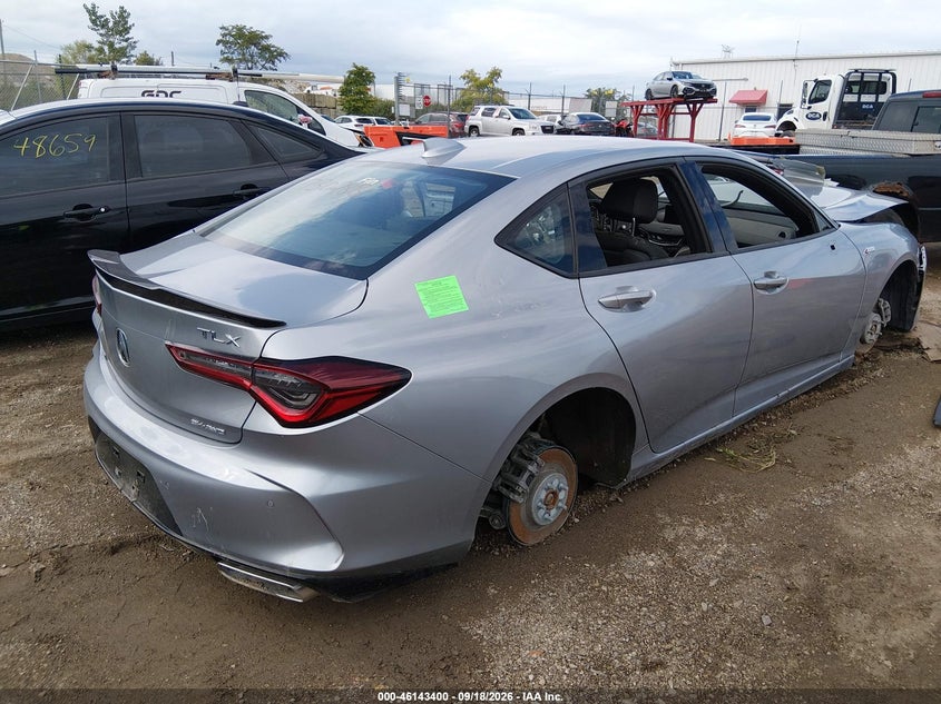 Vin: 19uub6f53ma011917, lot: 46643157, acura tlx a-spec package 20214