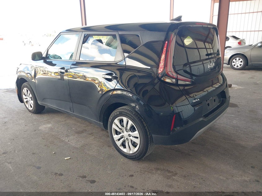Vin: kndj23au3s7930714, lot: 46643160, kia soul lx 20253