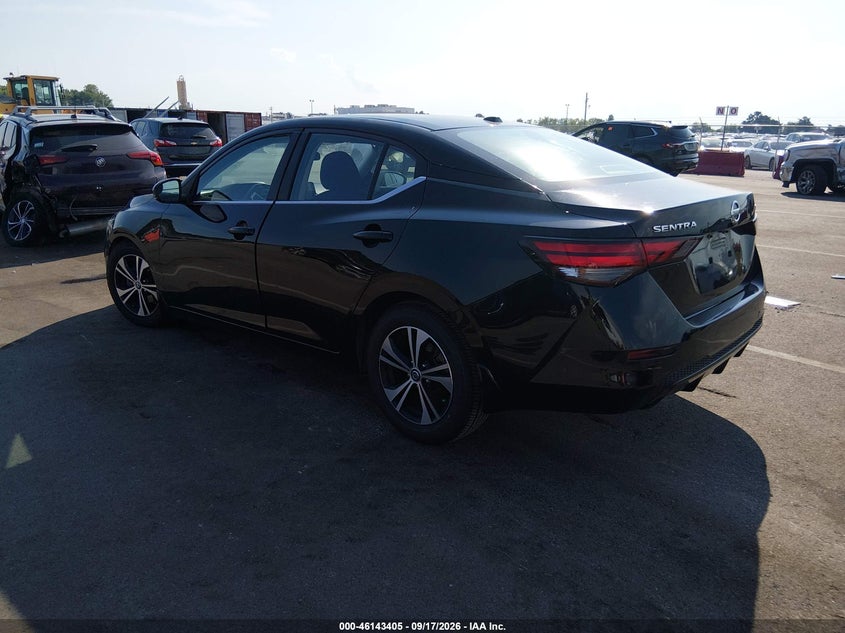 Vin: 3n1ab8cv1ly210818, lot: 46643162, nissan sentra sv xtronic cvt 20203