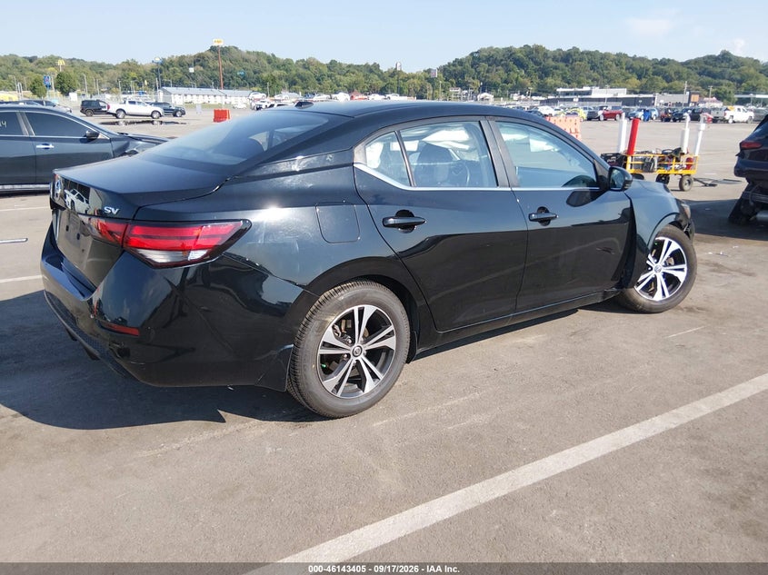 Vin: 3n1ab8cv1ly210818, lot: 46643162, nissan sentra sv xtronic cvt 20204