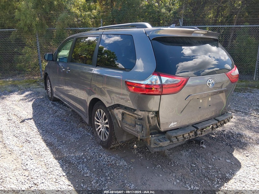 Vin: 5tdyz3dc4ls029002, lot: 46643164, toyota sienna xle premium 20203