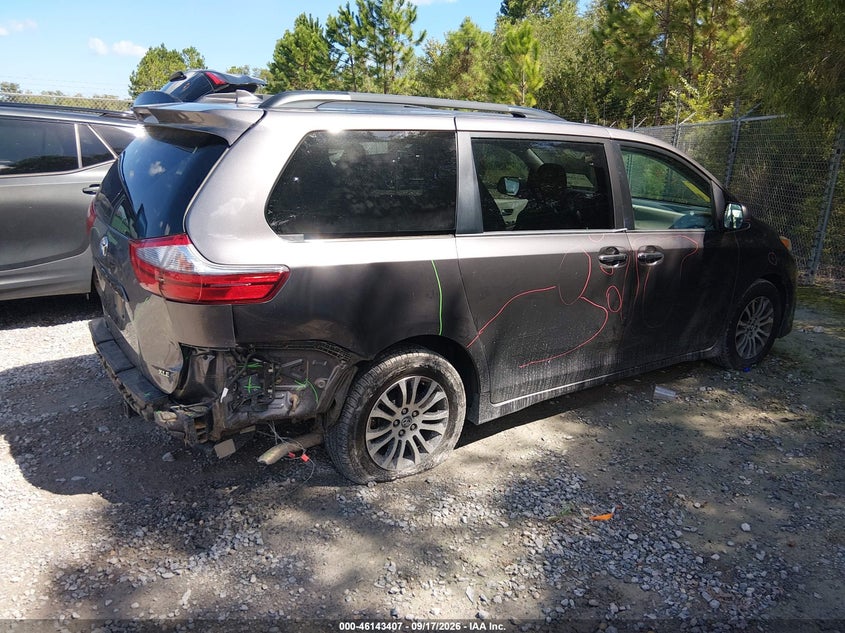 Vin: 5tdyz3dc4ls029002, lot: 46643164, toyota sienna xle premium 20204