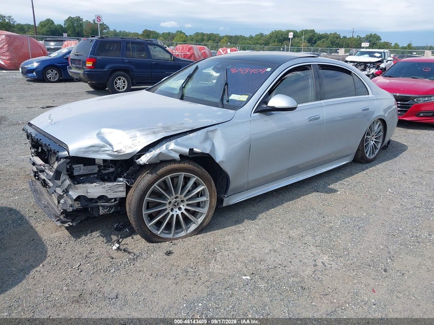 Vin: w1k6g7gb8ma049281, lot: 46643166, mercedes-benz s-class s 580 20212