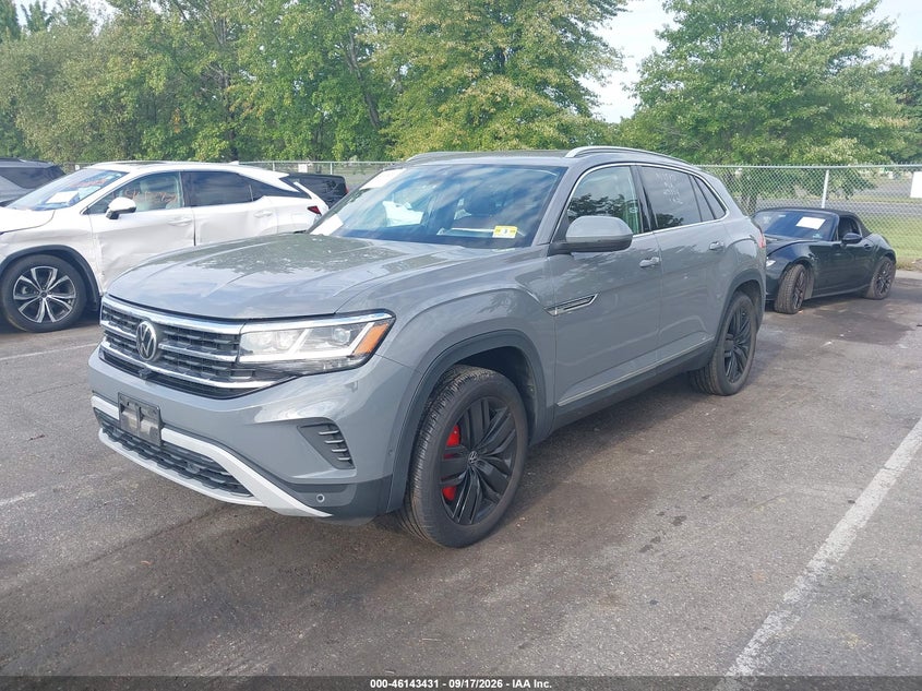 Vin: 1v2te2ca3mc203109, lot: 46643188, volkswagen atlas cross sport 3.6l v6 sel premium 20212