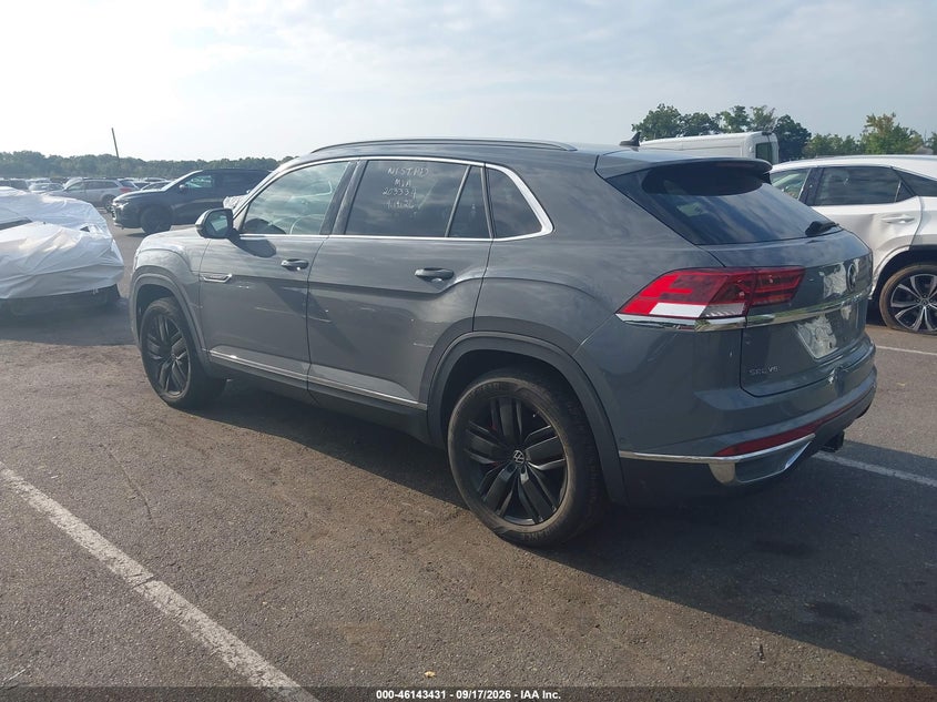 Vin: 1v2te2ca3mc203109, lot: 46643188, volkswagen atlas cross sport 3.6l v6 sel premium 20213