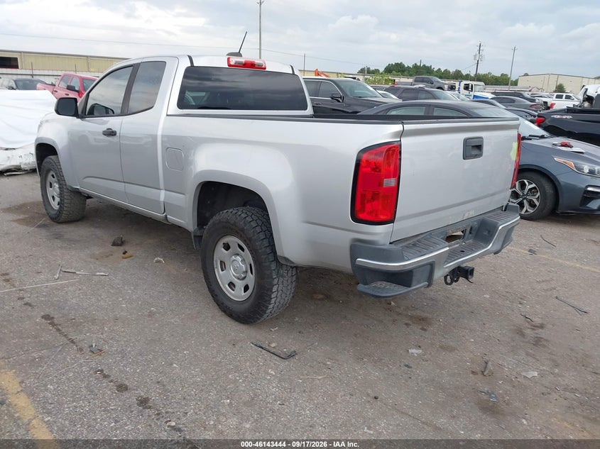 Vin: 1gchsbea4l1203904, lot: 46643201, chevrolet colorado 2wd  long box wt 20203