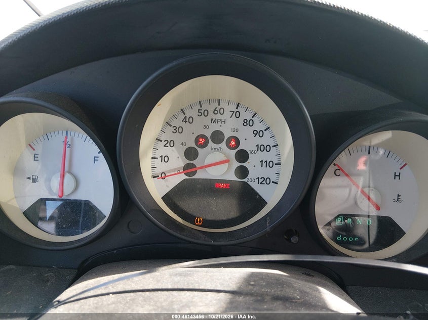 DODGE CALIBER 2008 VIN 1B3HB28B38D662031