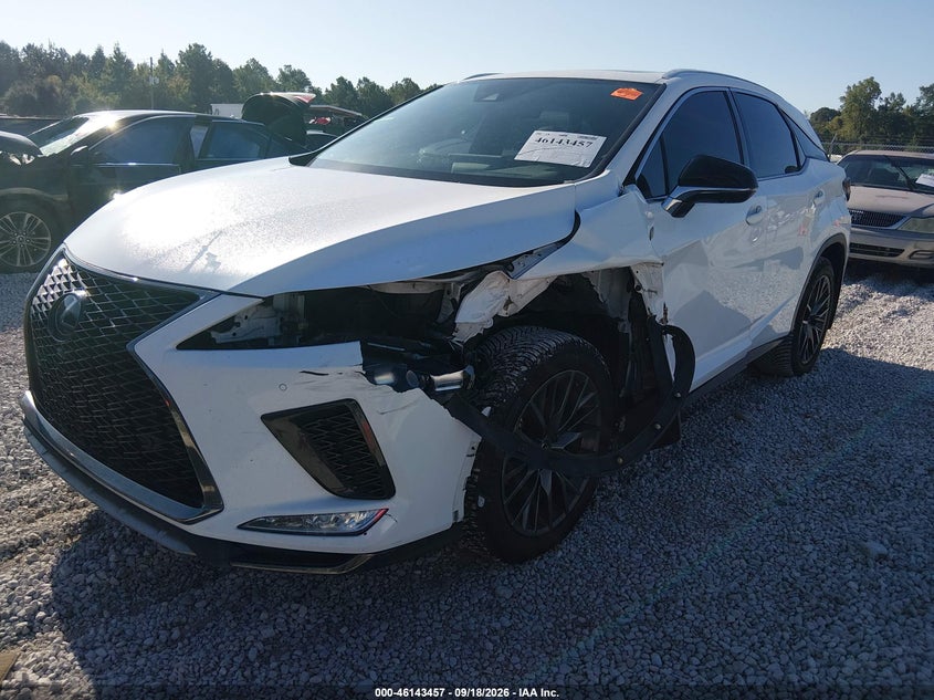 Vin: 2t2yzmda0nc356699, lot: 46643214, lexus rx 350 f sport handling 20222