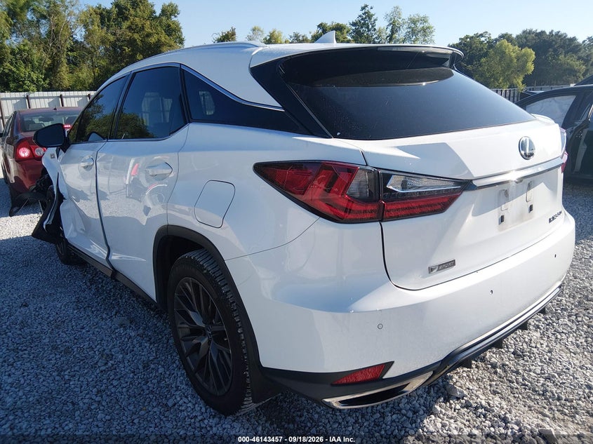 Vin: 2t2yzmda0nc356699, lot: 46643214, lexus rx 350 f sport handling 20223
