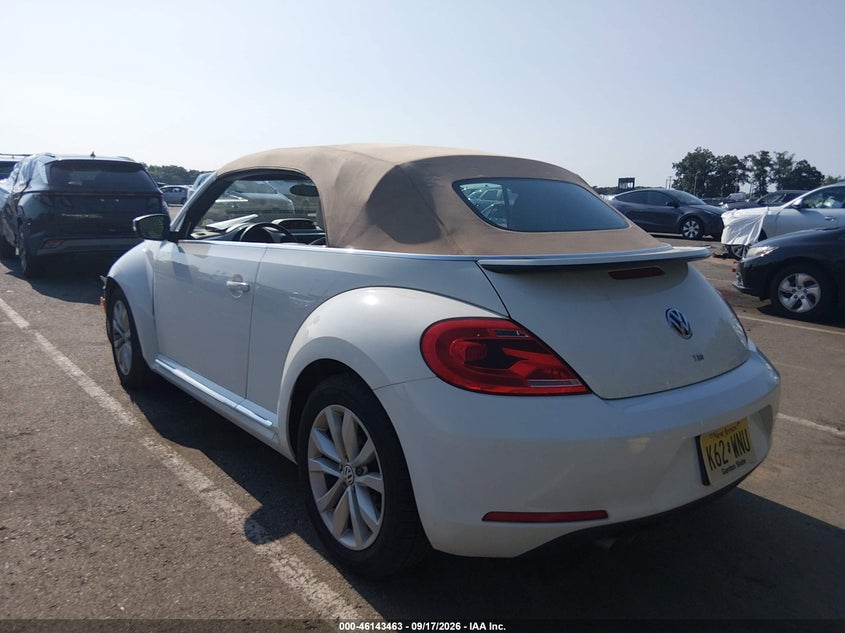 Vin: 3vw5l7at9em819086, lot: 46643220, volkswagen beetle 2.0l tdi 20143