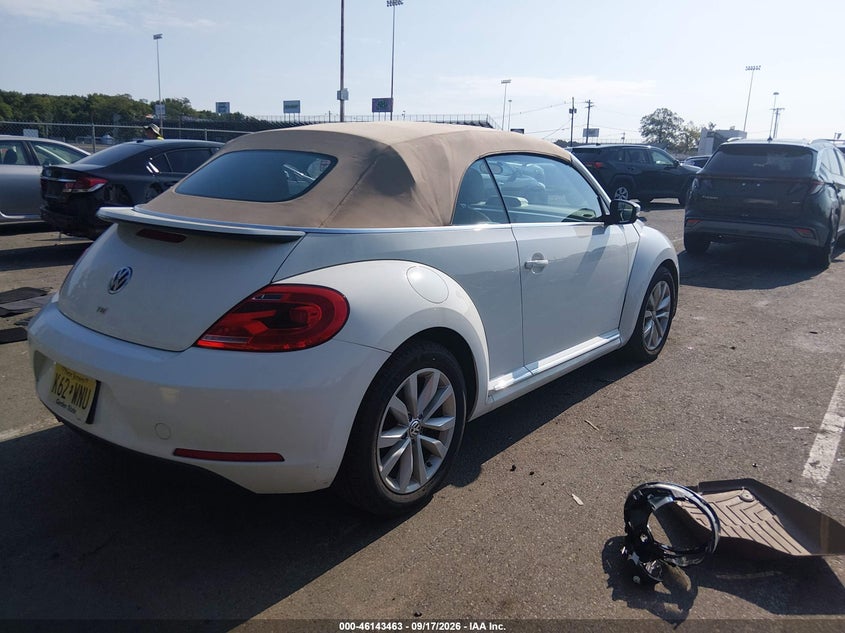 Vin: 3vw5l7at9em819086, lot: 46643220, volkswagen beetle 2.0l tdi 20144