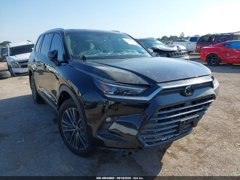 Vin: 5tdadab56ts036803, lot: 46643225, toyota grand highlander hybrid max platinum 2026 img_1