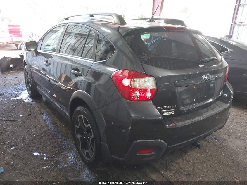 Vin: jf2gpakc0e8288300, lot: 46643231, subaru xv crosstrek 2.0i limited 20143