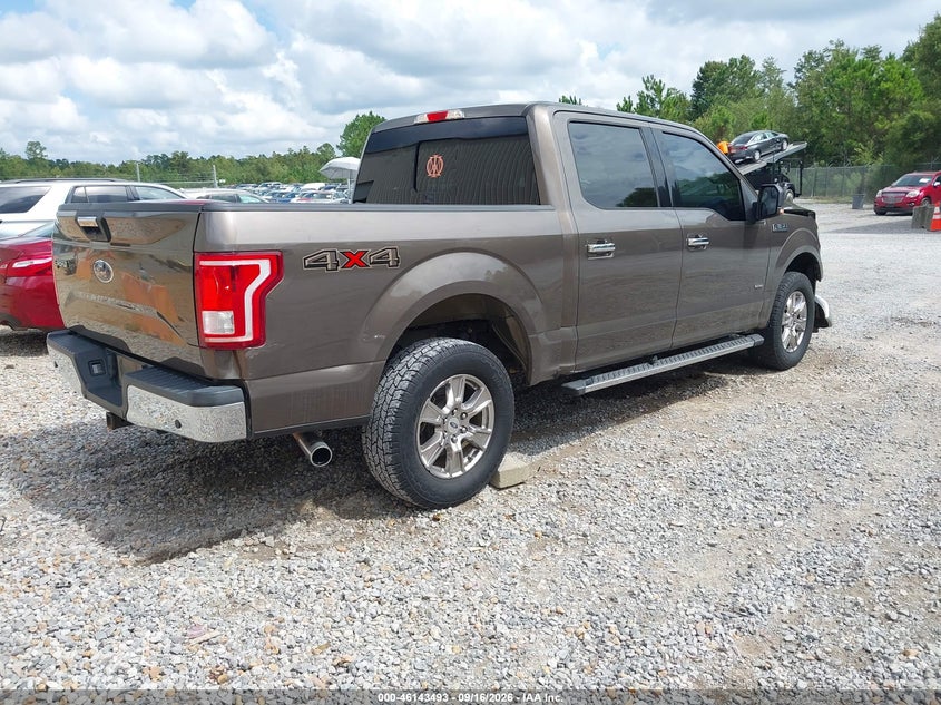 Vin: 1ftew1egxffc19179, lot: 46643250, ford f-150 xlt 20154