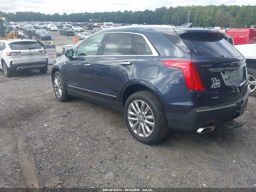 Vin: 1gykndrs9kz229968, lot: 46643271, cadillac xt5 luxury 20193