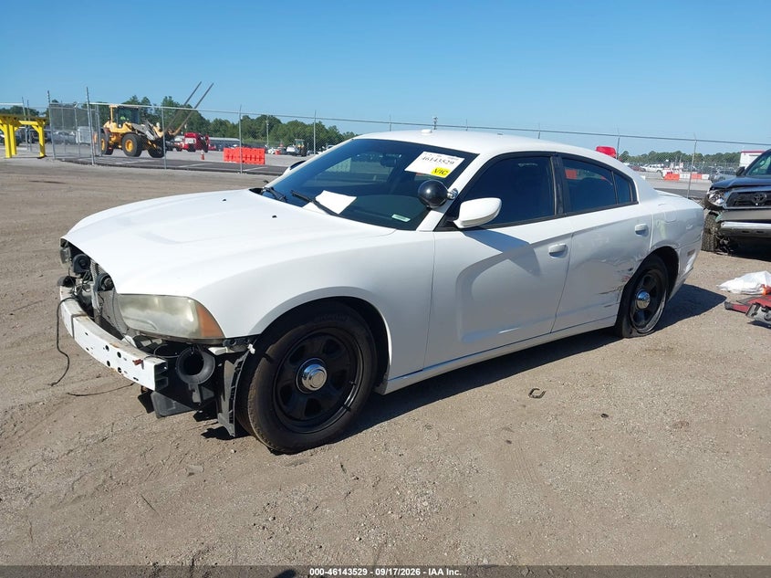 Vin: 2c3cdxag0ch205215, lot: 46643286, dodge charger police 20122