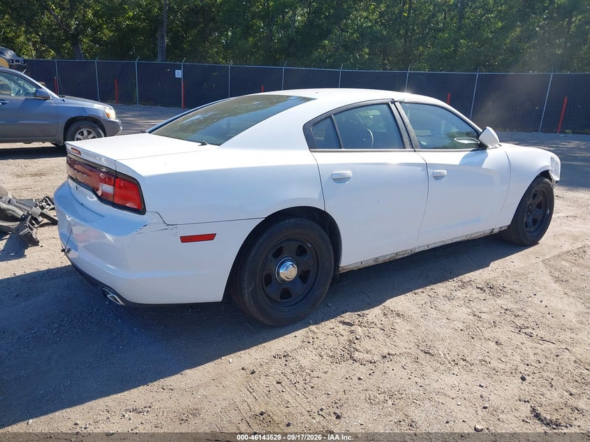 Vin: 2c3cdxag0ch205215, lot: 46643286, dodge charger police 20124