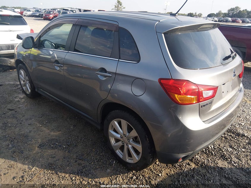 Vin: 4a4ar4au3fe009296, lot: 46643288, mitsubishi outlander sport se 20153
