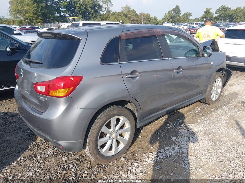 Vin: 4a4ar4au3fe009296, lot: 46643288, mitsubishi outlander sport se 20154