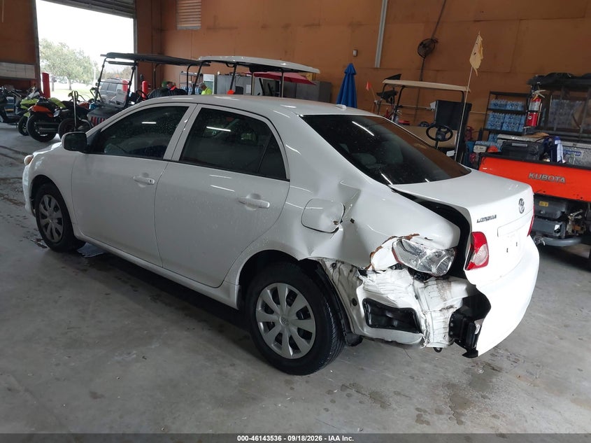Vin: jtdbu4ee8aj087232, lot: 46643293, toyota corolla le 20103