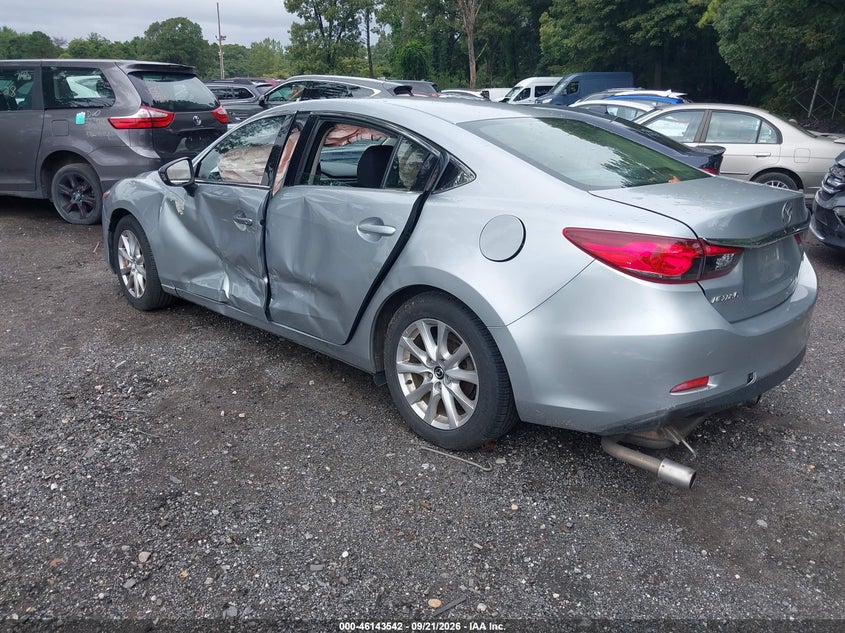 Vin: jm1gj1u55g1453090, lot: 46643299, mazda mazda6 i sport 20163