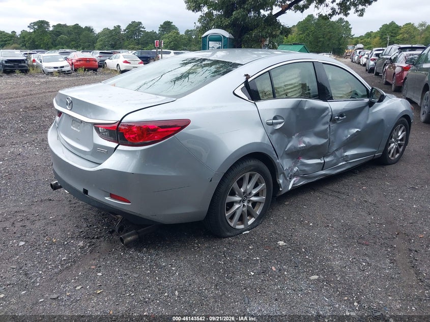 Vin: jm1gj1u55g1453090, lot: 46643299, mazda mazda6 i sport 20164