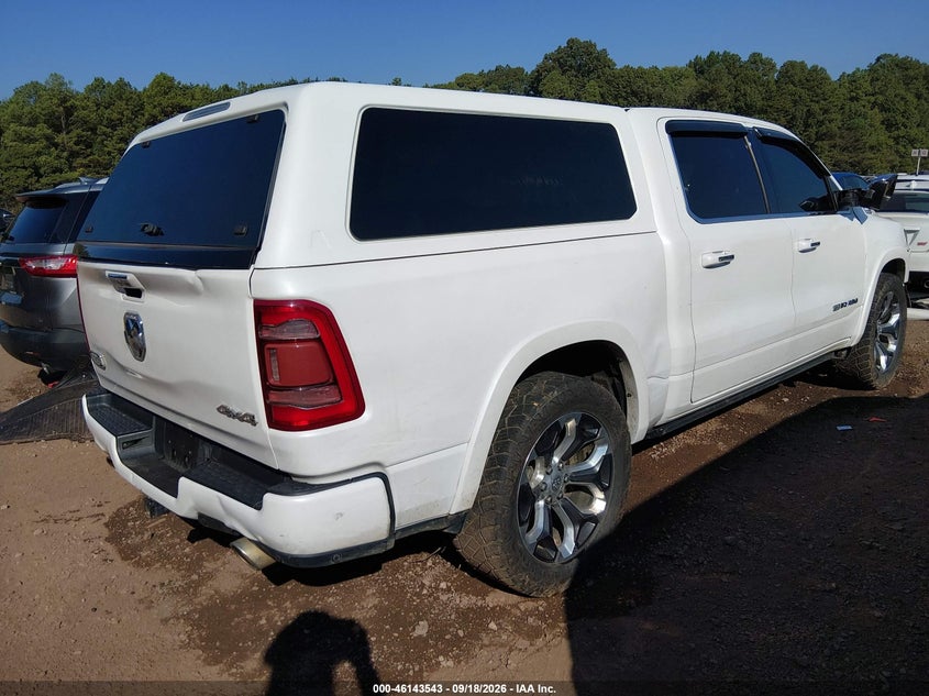 Vin: 1c6srfkt8kn918195, lot: 46643300, ram 1500 longhorn  4x4 5'7 box 20194