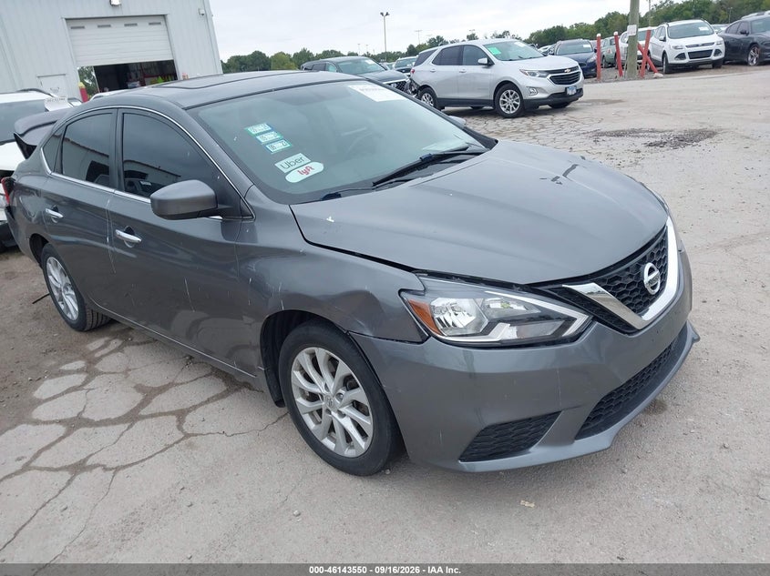 Vin: 3n1ab7ap3ky253327, lot: 46643307, nissan sentra sv 2019 img_1