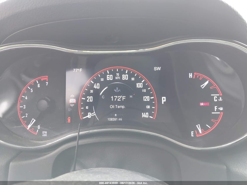 DODGE DURANGO 2015 VIN 1C4RDJDG9FC761058