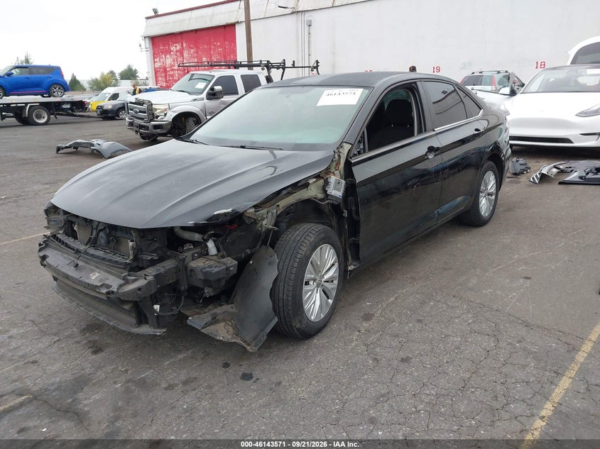 2019 Volkswagen Jetta, Удар спереду, IAAI, VIN 3VWC57BU9KM111750 — фото 2