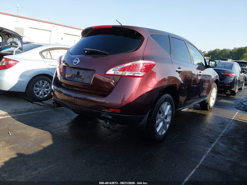 Vin: jn8az1muxdw204809, lot: 46643330, nissan murano s 20134