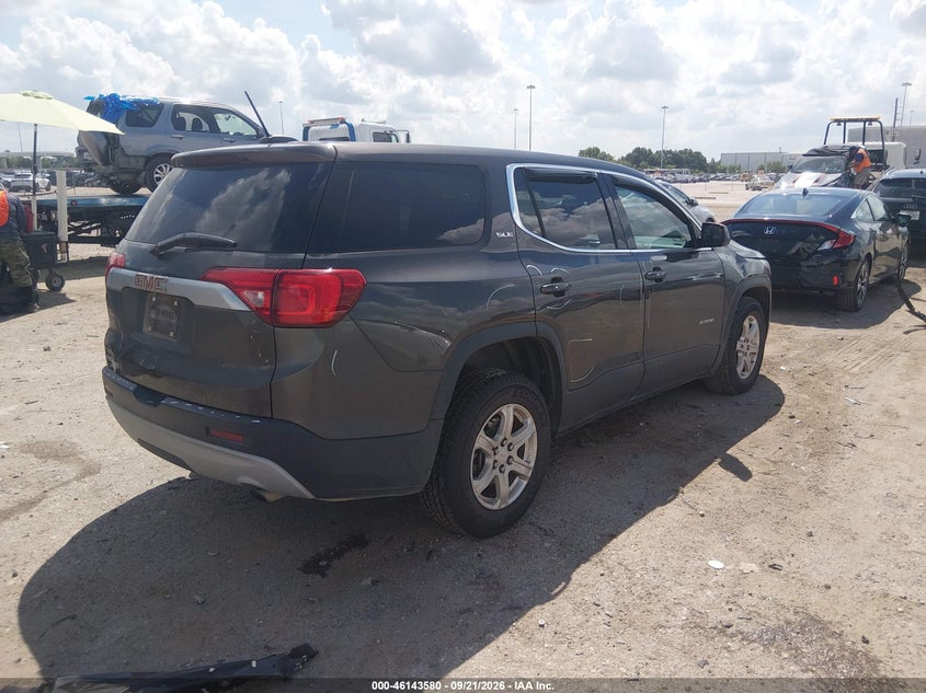 Vin: 1gkknkla2kz260090, lot: 46643337, gmc acadia sle-1 20194