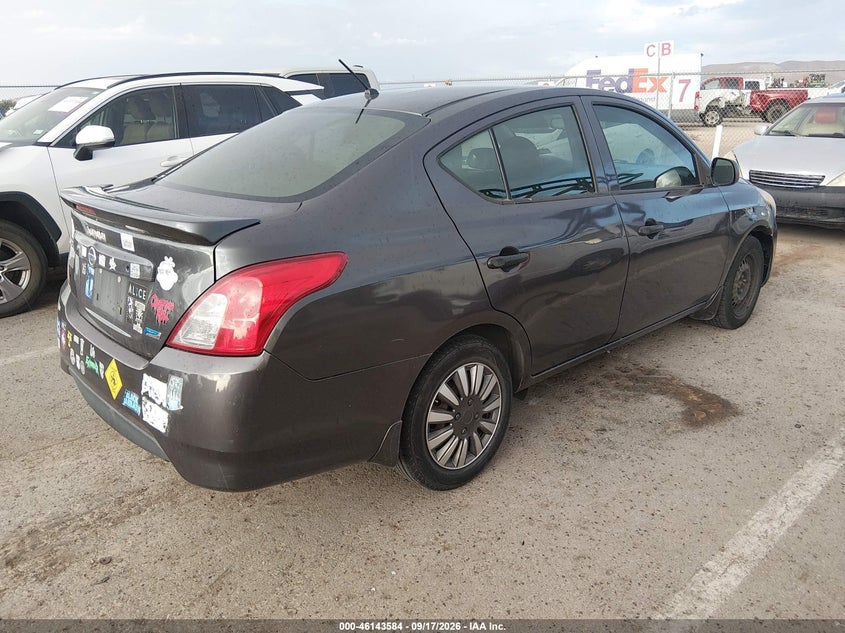 Vin: 3n1cn7ap8fl927541, lot: 46643341, nissan versa s/s plus/sv/sl 20154