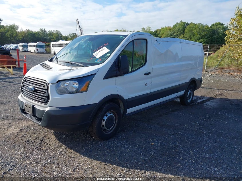 Vin: 1ftye9zm1kka76252, lot: 46643345, ford transit-150 20192