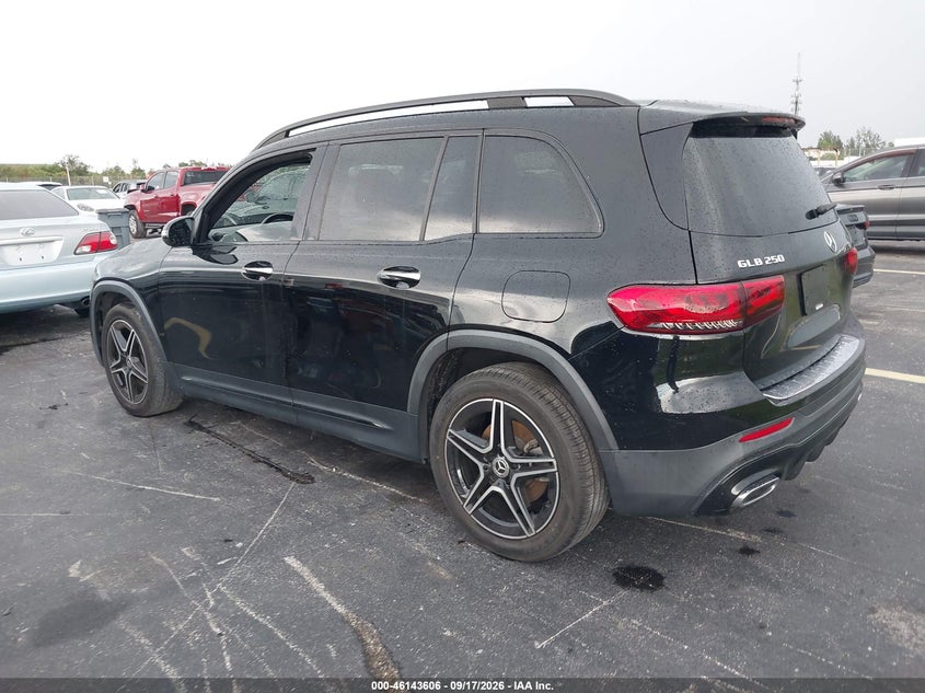 Vin: w1n4m4gb8mw109855, lot: 46643363, mercedes-benz glb 250 20213