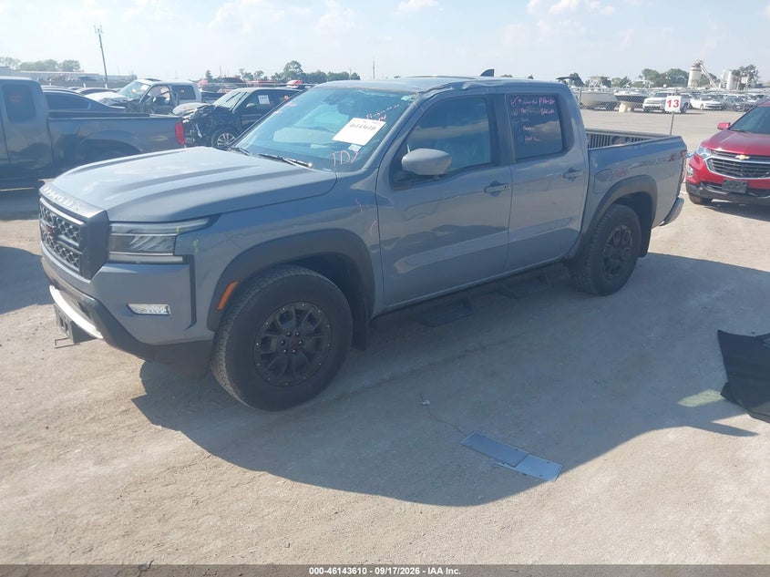 Vin: 1n6ed1ej5nn609125, lot: 46643367, nissan frontier pro-x 4x2 20222