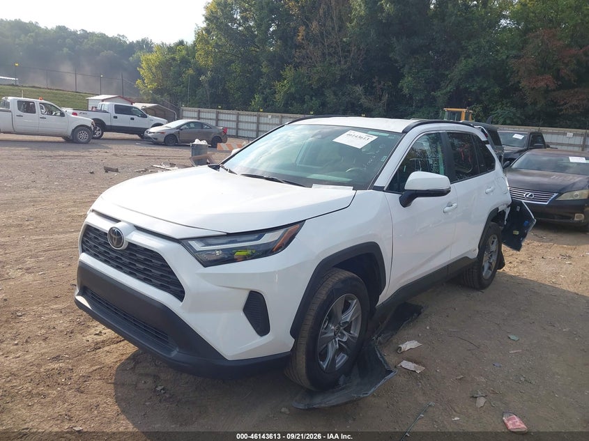 Vin: 4t3rwrfv3su180408, lot: 46643370, toyota rav4 hybrid xle 20252