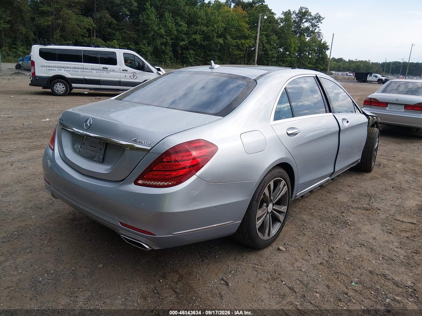 Vin: wddug8fb0fa121026, lot: 46643391, mercedes-benz s 550 4matic 20154