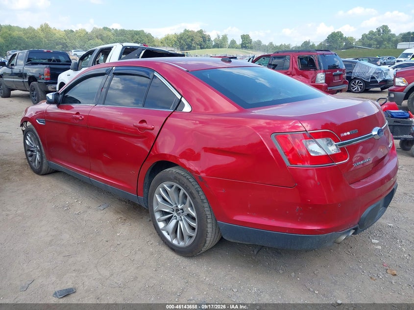 Vin: 1fahp2fw6cg104922, lot: 46643415, ford taurus limited 20123
