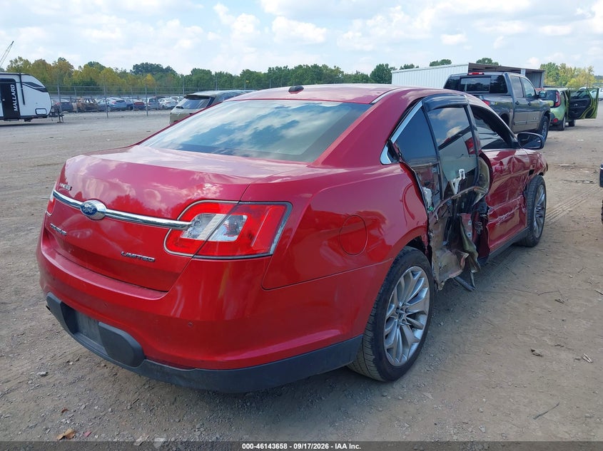 Vin: 1fahp2fw6cg104922, lot: 46643415, ford taurus limited 20124