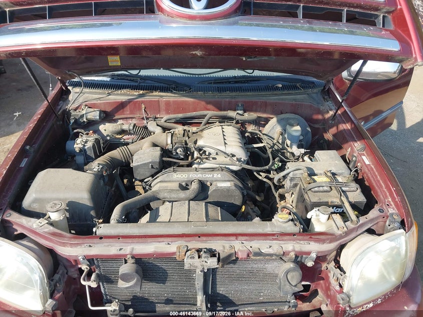 TOYOTA TUNDRA 2003 VIN 5TBRN34133S380605
