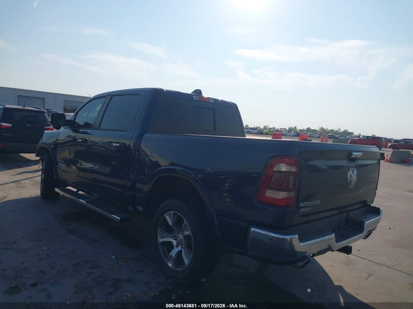 Vin: 1c6rrejt6ln320702, lot: 46643438, ram 1500 laramie  4x2 5'7 box 20203