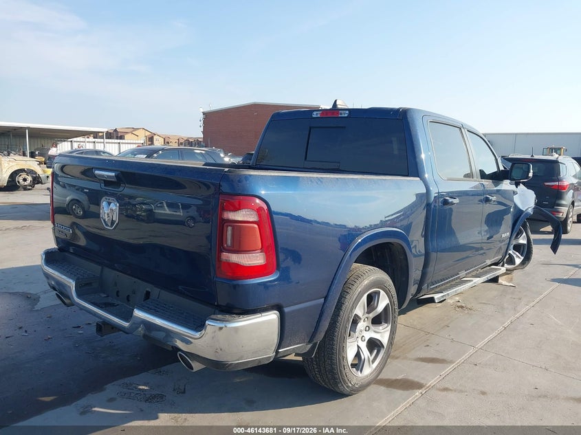 Vin: 1c6rrejt6ln320702, lot: 46643438, ram 1500 laramie  4x2 5'7 box 20204
